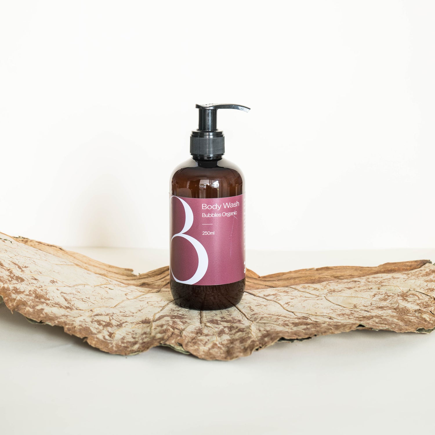 Bubbles Organic Body Wash Bottle